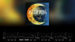 As I Lay Dying - Through Struggle (Drums and Bass Backing Track with Guitar Tabs)
