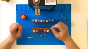 Пайка 18650 аккумуляторов шуруповерта VS точечная сварка под тепловизором