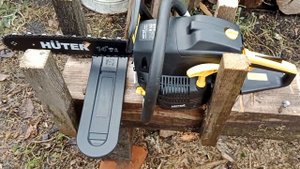 бензопила HUTER BS4514 & STIHL 180MS