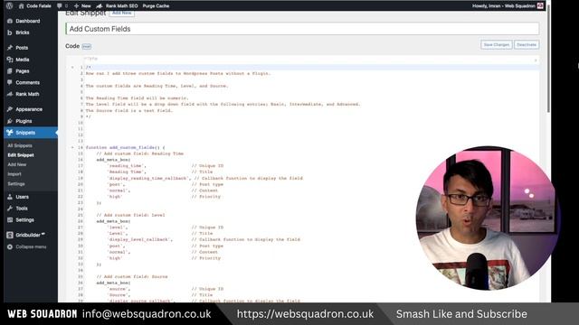 Add Custom Fields with Snippets and ChatGPT to Wordpress Posts - Code Snippets - CodeSnippets
