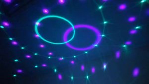 Проектор светодиодный LED Crystal  Magic Ball Light MP3 USB SD Диско шар