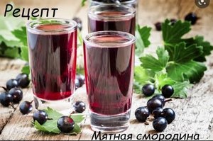 Мятная смородина. Рецепт и дегустация!