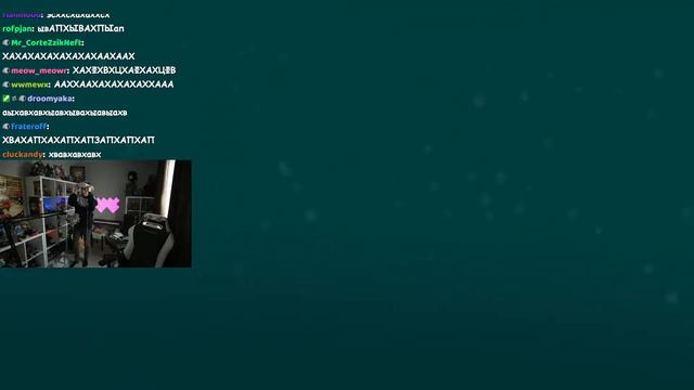 Неля пугает Стинта stintik