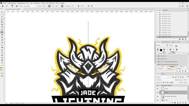 Как сделать логотип для команды с нуля Speedar смотреть онлайн