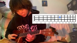 How to play Fallen Down from Undertale | Ukulele Tutorial |