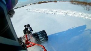 Мотобуксировщик из мотоблока.