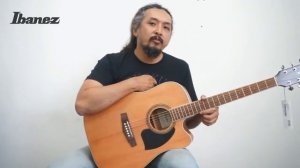 REVIEW IBANEZ GUITAR ACCOUSTIC SERIES PF17ECE-LG