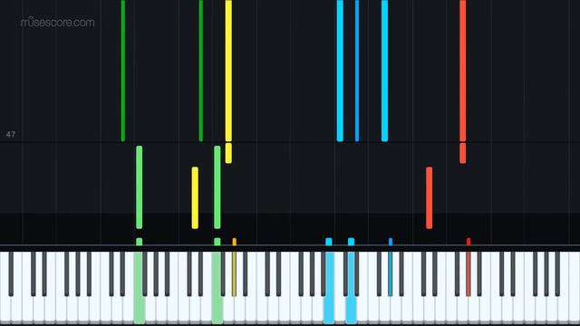 O Zittre Nicht Mein Lieber Sohn (From the Magic Flute) Piano Tutorial [Piano Tutorial + Sheet music смотреть онлайн