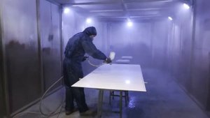 Технология окраски МДФ грунтами и эмалями ENAMERU ®