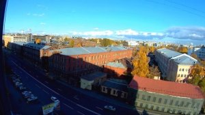 жк "САМОЦВЕТЫ", мост Бетанкура, остров Серный, Санкт-Петербург октябрь 2017