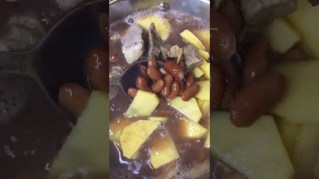 Готовим ФАСОЛЕВЫЙ СУП С МЯСОМ || супчик фасолевый #рецептсупа #фасолевыйсуп