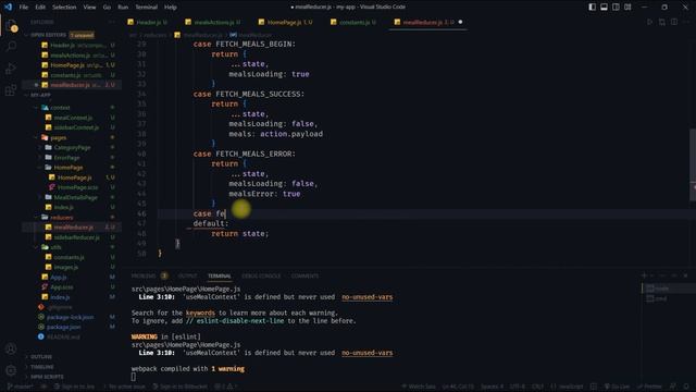 Create A Food Recipe App Using React JS With Axios | React JS Beginner Project | Meal DB API