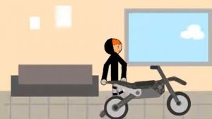 Мой первый мультик ( мотоцикл )