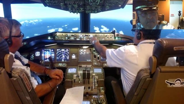 DUBAI TO DOHA - BOEING 777-200ER FULL COCKPIT FLIGHT смотреть онлайн