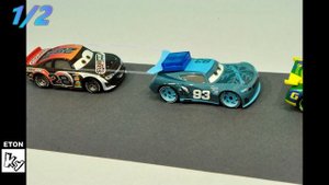 Pixar Cars 3 : Piston Cup Racing with Icy Icy Module - StopMotion