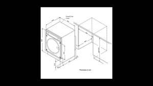 Встраиваемая стиральная машина Korting
