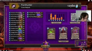 Чемпионат по Hearthstone. День 1. Игра 1
