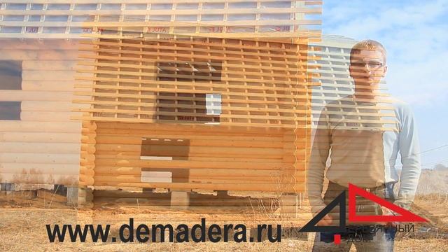 Видео отзыв - Дачный дом из бревна смотреть онлайн