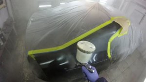 локальный ремонт задних крыльев в гаражных условиях #шкода_октавия