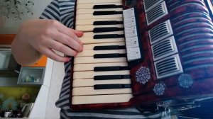 Миллион алых роз на аккордеоне! Обучение