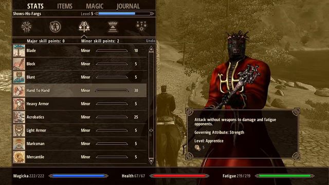 Let's Play Oblivion - Shows-His-Fangs, Vampire Story смотреть онлайн