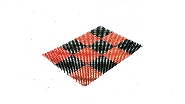 Коврик Травка 42х56см, черно-красный (Vortex) обзор 23006 производитель ЛинкГрупп ПТК (Россия) смотреть онлайн