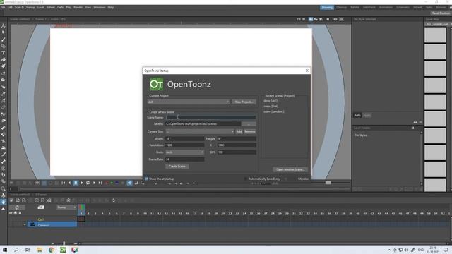 Как сохранить проект в OpenToonz (Туториал) смотреть онлайн