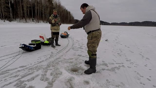 Весенняя рыбалка в Карелии на Озере Янисъярви