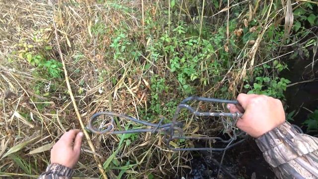 №113 Охота на бобра. Достойный бобр. Установка проходного капкана КП 250. Фильмы про охоту. смотреть онлайн