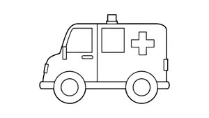 КАК НАРИСОВАТЬ МАШИНУ СКОРОЙ ПОМОЩИ ЛЕГКО И БЫСТРО УЧИМСЯ РИСОВАТЬ