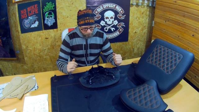 ПЕРЕТЯЖКА ВСЕХ СИДЕНИЙ НА УРАЛ и ПОЛОГ В КОЛЯСКУ из КОЖ смотреть онлайн