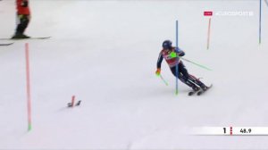 Henrik KRISTOFFERSEN - Winner - Slalom (Run 1) - Garmisch-Partenkirchen GER - 2023