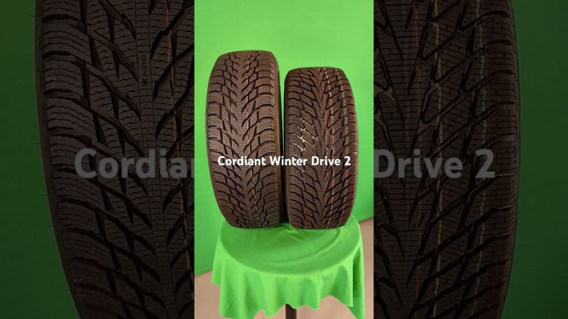 Зимняя нешипованная шина Cordiant Winter Drive 2, для суровых зимних условий.