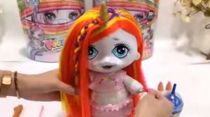 Радужный Пупс Единорог 25 см.