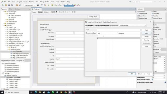 Java Swing Input Form Design Tutorial with MigLayout and FlatLaf смотреть онлайн