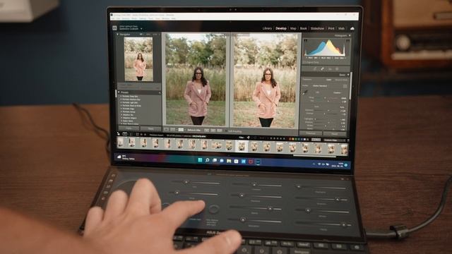 2 KIJELZŐ 1 LAPTOPBAN | Asus Zenbook Pro 14 Duo OLED bemutató смотреть онлайн