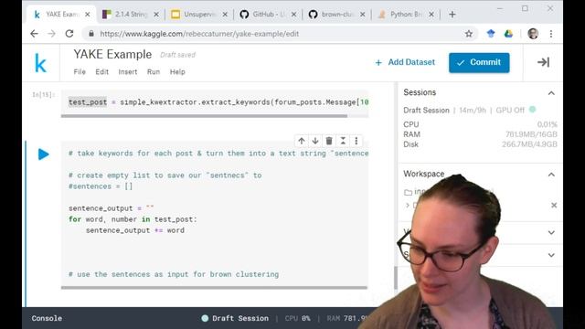 Kaggle Live Coding: Unsupervised Keyword Extraction| Kaggle смотреть онлайн