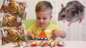 ★ Surprise сandy with mouse! Сюрприз - конфеты c мышками и ящерицами!