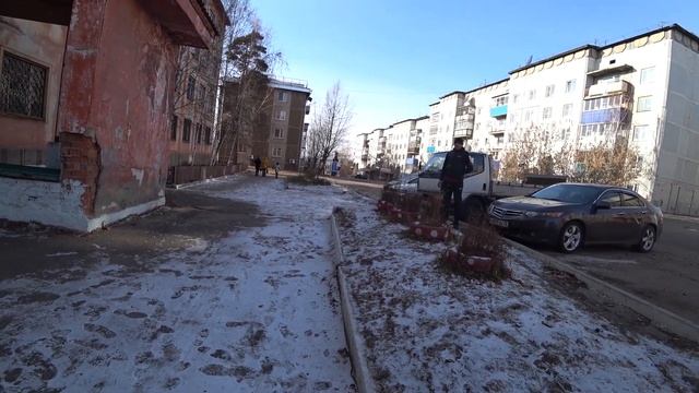 Богатые хоромы Читинских военных. Военное общежитие по ул. Автогенная 4