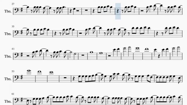 Trombone Sheet Music: How to play Another Love by Tom Odell смотреть онлайн