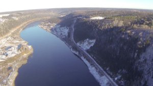 Над Павловской ГЭС