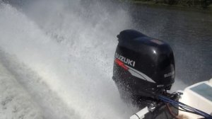 ПРЕДСМЕРТНЫЙ ВИЗГ РЕДУКТОРА/ВЫКАТ КАРАВЕЛЛЫ 560 ПОД SUZUKI DF140