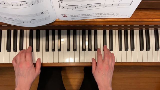 The Boogie Machine - Accelerated Piano Adventures Level 2 Lesson Book смотреть онлайн