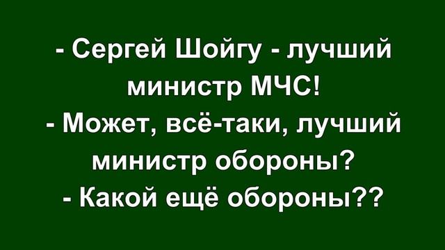 Анекдоты про Шойгу смотреть онлайн