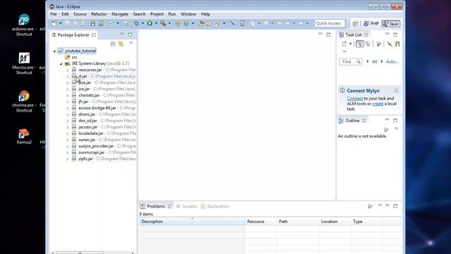 3 JAVA TUTORIAL - hello world - [BAHASA INDONESIA] смотреть онлайн