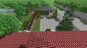 Ландшафтный дизайн двухуровневого дачного участка