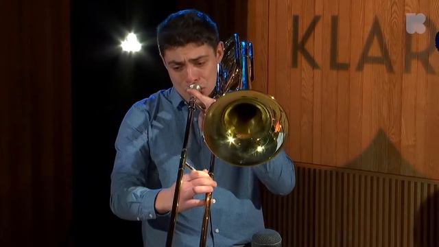 Sonata for Bass trombone and piano by Daniel Schnyder ; Wim Matheeuwese BTrb & Alexios Lizos Piano смотреть онлайн