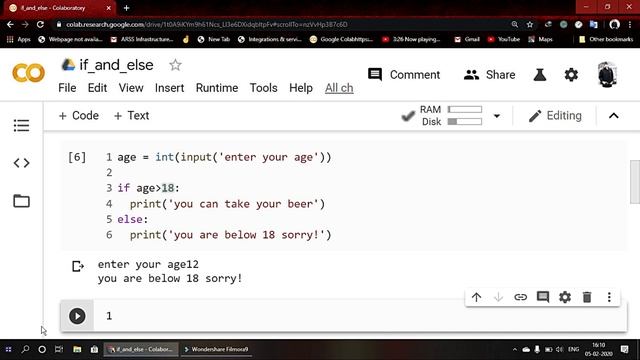 #5 python tutorial in hindi | if , elif, else смотреть онлайн