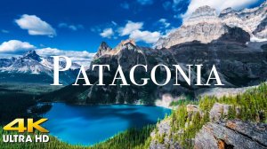 FLYING OVER PATAGONIA (4K UHD) - Relaxing Music Along With Beautiful Nature Videos - 4K Video