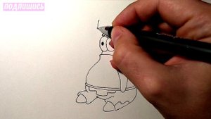 Как Нарисовать ПАТРИКА, Рисунки для детей и начинающих #drawings
